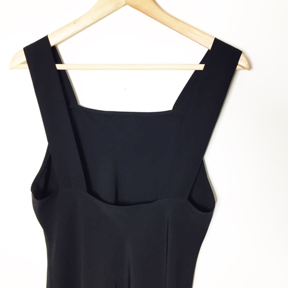 Vintage Josie by Natori black midi dress - Picture 7 of 8